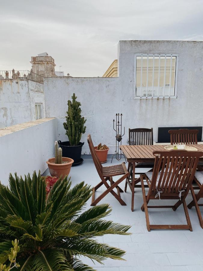 Cool Loft In The Old Town With Rooftop Terrace And Fireplace タリファ エクステリア 写真
