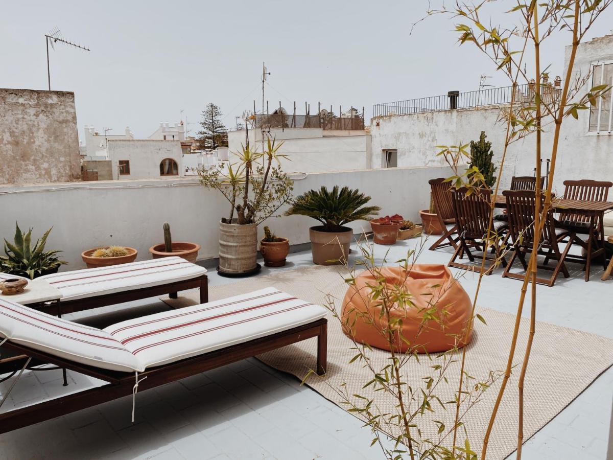 Cool Loft In The Old Town With Rooftop Terrace And Fireplace タリファ エクステリア 写真